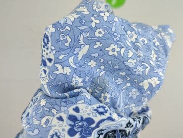 niebieska sukienka w kwiaty h m: H&M, Sukienka damska, rozmiar L — 6