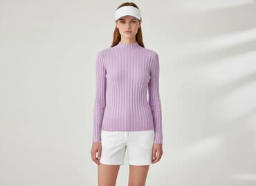 poliamid w swetrze: Golf damski, rozmiar S — 5