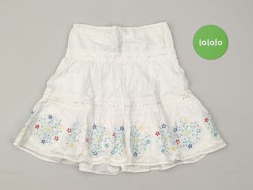 top z bufkami: Spódniczka, 7 lat, 116-122 cm, stan - Idealny — 2