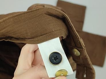 lniane spodnie pull and bear: PULL&BEAR, Spodnie materiałowe damskie, rozmiar M — 5