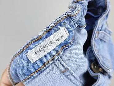 spodnice midi letnie: Spodnie jeansowe, Reserved, 12 lat, 152, stan - Bardzo dobry — 4