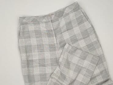 garnitur damski w kratę h m: H&M, Spodnie materiałowe damskie, rozmiar L — 1