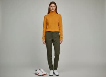 sweter z angory: Golf damski, rozmiar S — 6