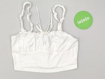 top z łańcuszkiem bershka: Shein, Top damski, M — 2