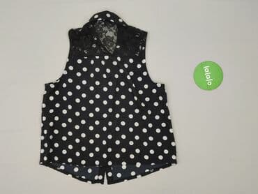 czarne bluzki w biale grochy: Atmosphere, Bluzka damska, rozmiar S — 4