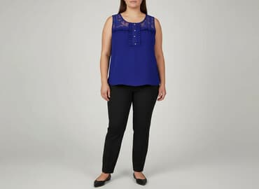 sweter z transparentnymi rękawami: Atmosphere, Bluzka damska, rozmiar XL — 6