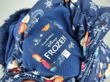 kurtka parka dla dziewczynek: Kurtka przejściowa, Frozen, 4-5 lat, 104-110 cm, stan - Bardzo dobry — 4