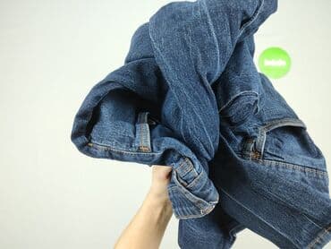 woskowane legginsy z wysokim stanem zara: Spodnie jeansowe, H&M, 16 lat, 170, stan - Bardzo dobry — 4