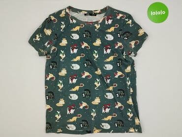 koszulka z kotem sinsay: Sinsay, T-shirt damski, rozmiar S — 2