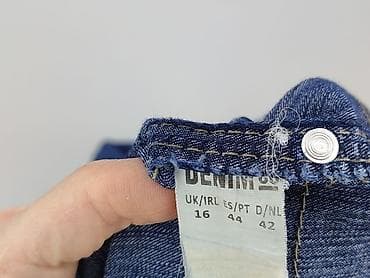 legginsy i stringi: Denim, Jeansy damskie, rozmiar XL — 4