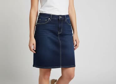 spódniczka granatowa: Spódnica damska, rozmiar S — 6