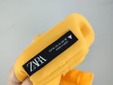 zolte spodnie zara: Zara, Spodnie materiałowe damskie, rozmiar M — 4