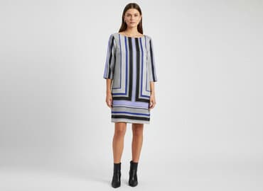 sukienka w geometryczne wzory h m: H&M, Sukienka damska, rozmiar S — 1