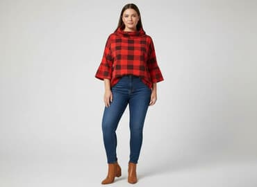 koszula flanelowa carhartt: Bluzka damska, rozmiar 2XL — 6