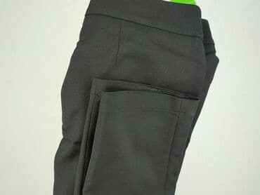 spodnie serduszka by o la la czarne: Spodnie materiałowe damskie, rozmiar M — 5