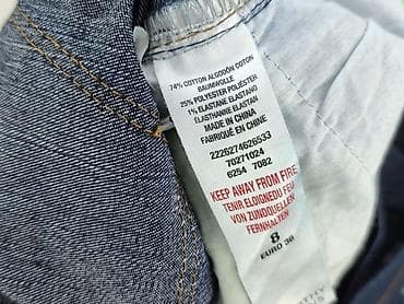 deichmann baleriny: Denim, Jeansy damskie, rozmiar S — 5