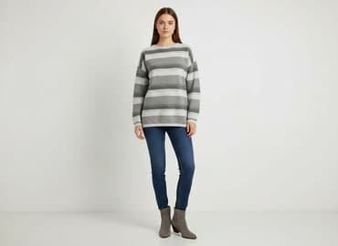 lidl sweter w paski: Sweter damski, rozmiar L — 5