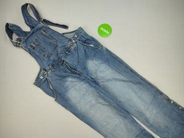 kombinezon lola bianka: Yessica, Ogrodniczki damskie, rozmiar 5XL — 2