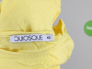 żółte bluzki z krótkim rękawem: QUIOSQUE, Bluzka damska, rozmiar L — 4