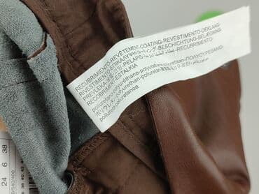 brązowe spodnie woskowane stradivarius: Stradivarius, Spódnica damska, rozmiar XS — 6