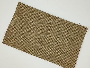 śpiący kot: Poszewka na poduszkę dekoracyjną, beżowo‑brązowa, tkana - Unisex, dla — 1