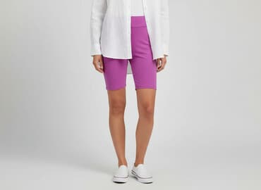 szorty damskie fuksja: Szorty damskie, rozmiar S — 6