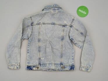 mohito koszula z haftem: Dziecięca kurtka jeansowa, 11 lat, 140-146 cm, Reserved, stan - Bardzo dobry — 3