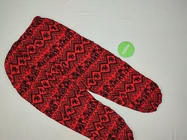 klapki kazadi: Damskie spodnie boho/haremki w etniczny wzór - Kolor: intensywna — 3