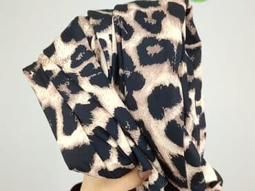 leopard print jeans: Spodnie materiałowe damskie, rozmiar M — 5