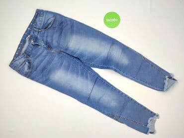 spodnie nabijane ćwiekami: Jeansy damskie, rozmiar M — 2