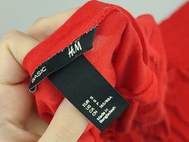 hm czerwona sukienki: H&M Basic, Sukienka damska, rozmiar S — 5