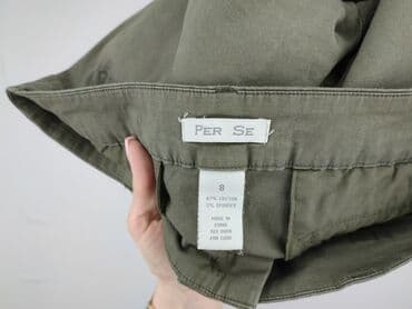 woskowane legginsy z wysokim stanem zara: Material trousers for women, size S (EU 36) — 4