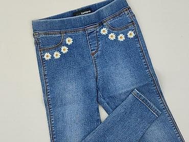 8a skarpety: Spodnie jeansowe, Desigual, 8 lat, 122/128, stan - Idealny — 1