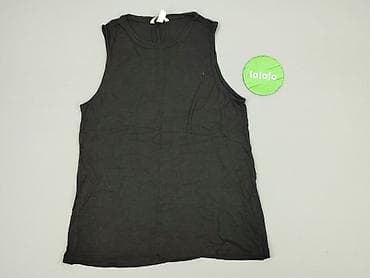bluzki hm czarne: H&M Basic, Top damski, rozmiar M — 2