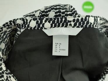 h m sukienka czarna z marszczeniem: H&M, Sukienka damska, rozmiar XS — 4