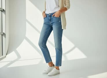 jeansy damskie haftowane: Escada, Jeansy damskie, rozmiar S — 7