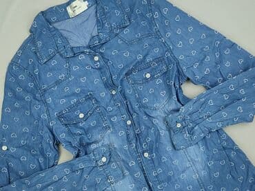 dżinsy w serduszka: Koszula damska, rozmiar L — 1