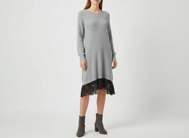 modna kiecka swetry: F&F, Sukienka damska, rozmiar S — 1