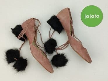 buty z piórami zara: Zara, Balerinki damskie, rozmiar 38 — 3