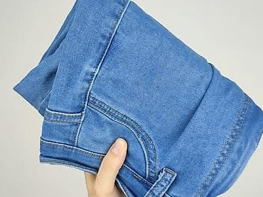 boots: Boohoo, Jeansy damskie, rozmiar M — 6