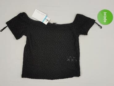 czarne krótkie spodenki sinsay: Sinsay, Bluzka damska, rozmiar L — 2