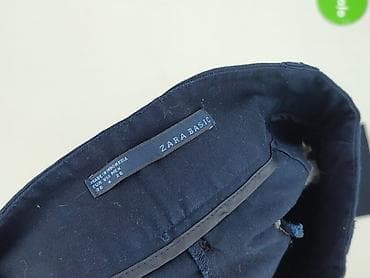 zara basic spódnice: Zara, Spodnie materiałowe damskie, rozmiar S — 4