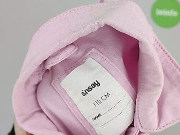 ubrania ff: Dziecięca kurtka jeansowa, 4-5 lat, 104-110 cm, Sinsay, stan - Bardzo dobry — 4