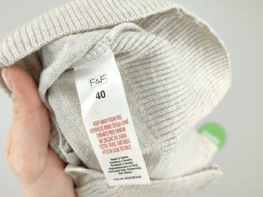 sweter w truskawki zara: F&F, Women`s knitwear, size L (EU 40) — 5