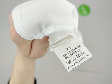 bluza z koszulową wstawką: Bluzka damska, rozmiar M — 4