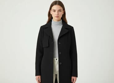 kurtki zimowe damskie c a: Trencz damski, rozmiar S — 6