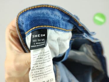 kurtka jeansowa shein: Shein, Jeansy damskie, rozmiar L — 5