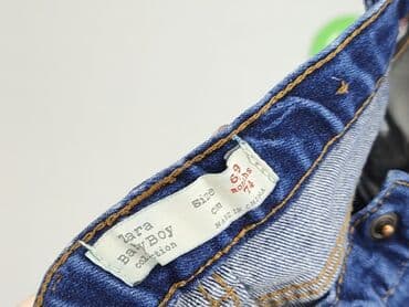 koszule wrangler wyprzedaż: Spodnie jeansowe, Zara, 6-9 miesięcy, stan - Bardzo dobry — 4