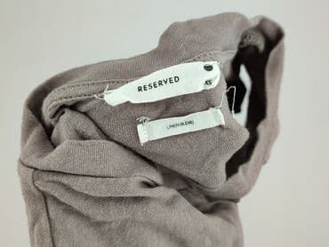 lniany t shirt damski: Reserved, T-shirt damski, rozmiar XS — 5