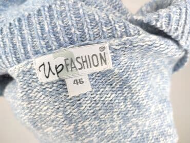 sweter z dużymi oczkami: UpFashion, Kardigan damski, XL — 4